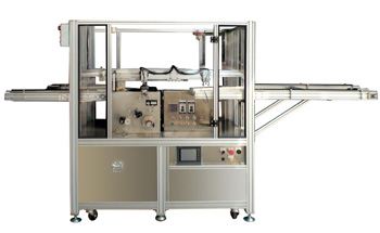The two-sided tape applying machine